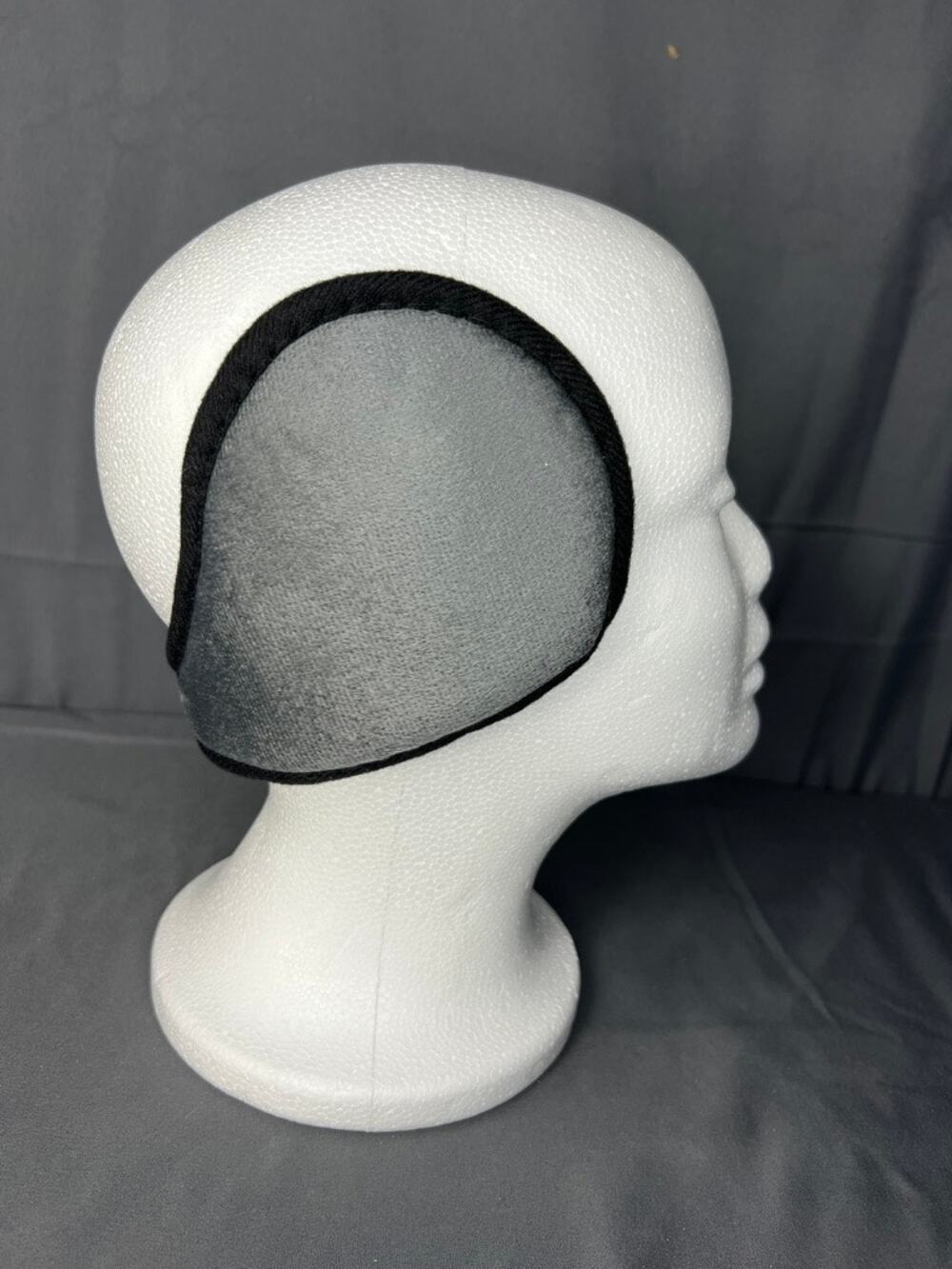 Gray Fleece Ear Muff Cuff NNT